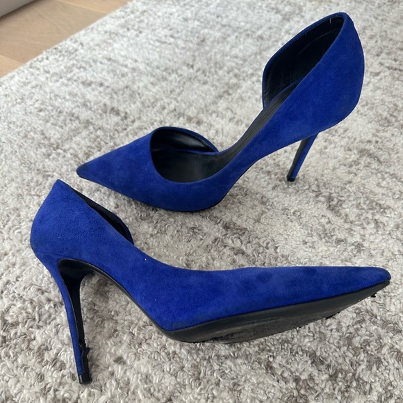 Celine pump in cobalt blue - Picture 4 of 4
